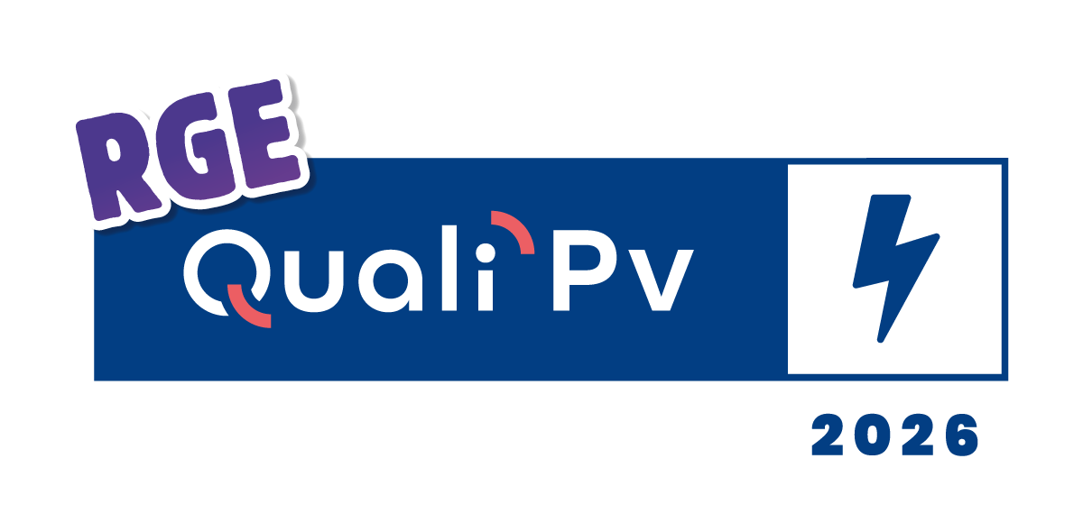 logo QualiPV 2026 certificatRGE qualification travaux photovoltaïque entreprise batiment emsl sarlat dordogne particulier professionnel